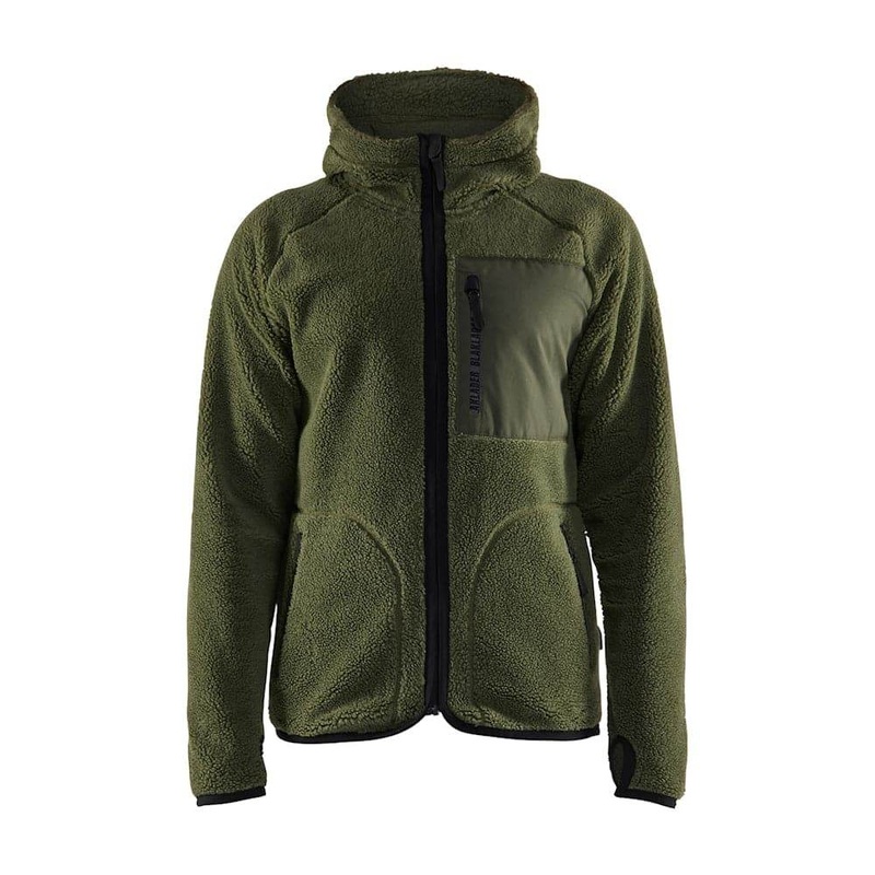 Blaklader 4725 Pile Hooded Jacket Autumn Green 4XL