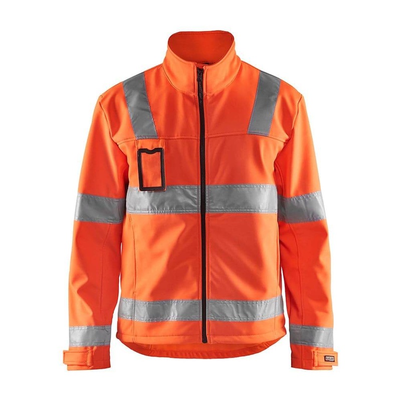 Blaklader 4838 Hi-Vis Water Resistant Softshell Jacket Hi-vis yellow 4XL