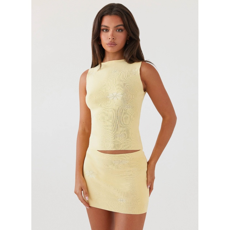 Holly Knit Mini Skirt – Lemon Lemon XXS-XS