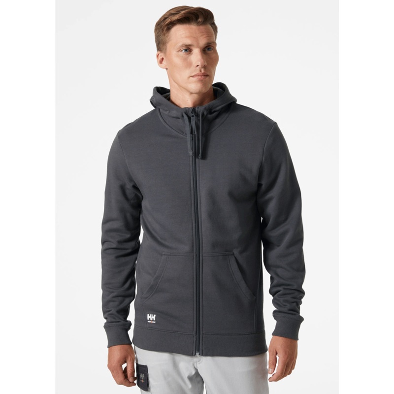 Helly Hansen 79328 Classic Zip Hoodie GREY MELANGE 2XL