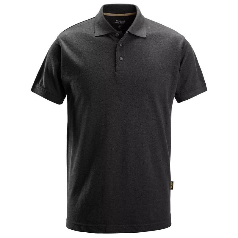 Snickers 2718 Short Sleeve Polo Shirt Black XS