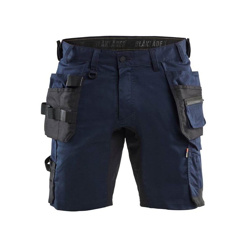 Blaklader 1752 Lightweight Holster Pocket Craftsmen Shorts Dark Navy Blue 30″ Waist