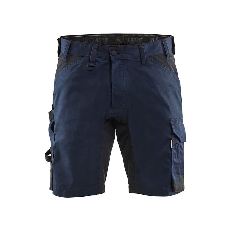 Blaklader 1753 Lightweight Craftsmen Cargo Shorts Dark Navy Blue 30″ Waist