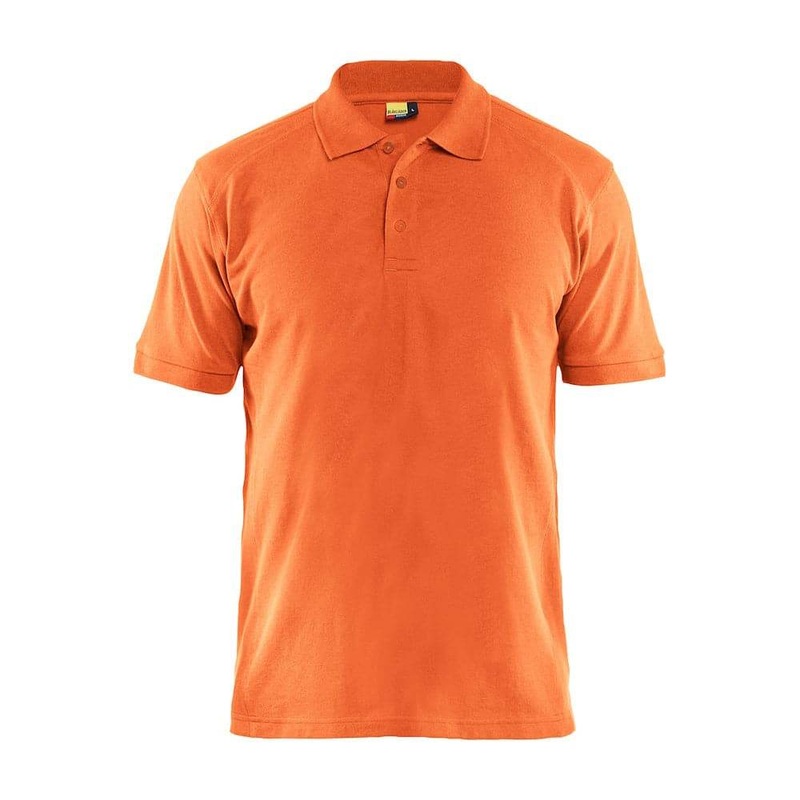 Blaklader 3324 Short Sleeve Polo Shirt Orange Orange XS