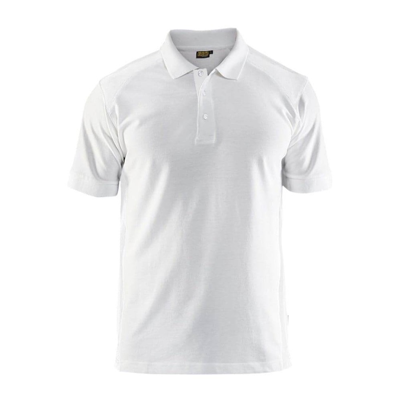 Blaklader 3324 Short Sleeve Polo Shirt White White XS