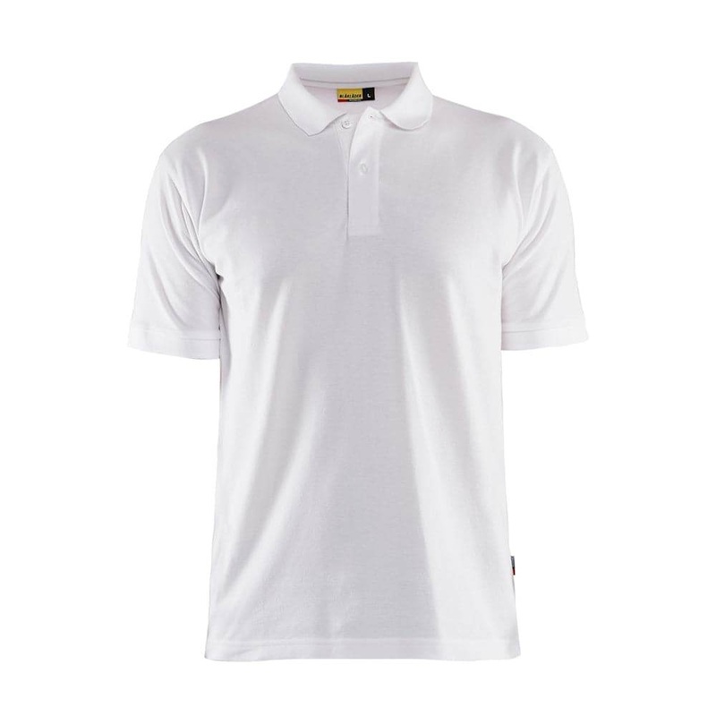 Blaklader 3435 Short Sleeve Polo Shirt White XS