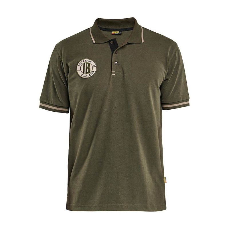 Blaklader 9402 Grit and Grind Polo Shirt Forest Night XS