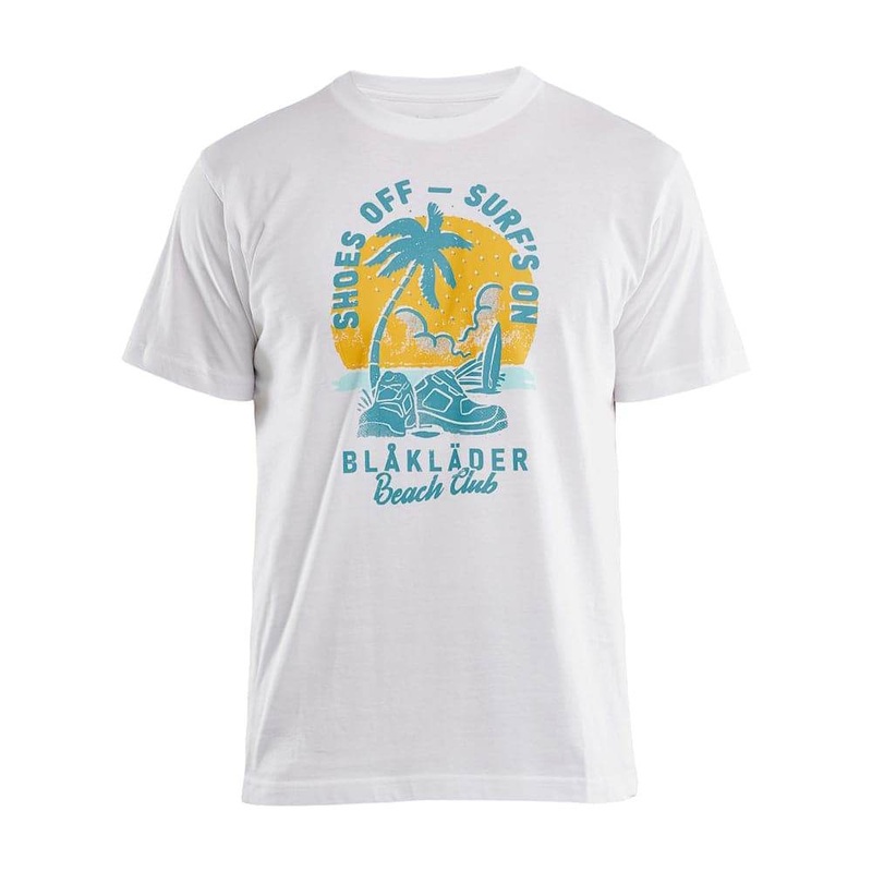 Blaklader 9418 T-shirt Blklder Beach Club White XS