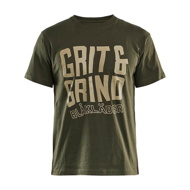 Blaklader 9421 Grit and Grind Graphic T-shirt Forest Night XS