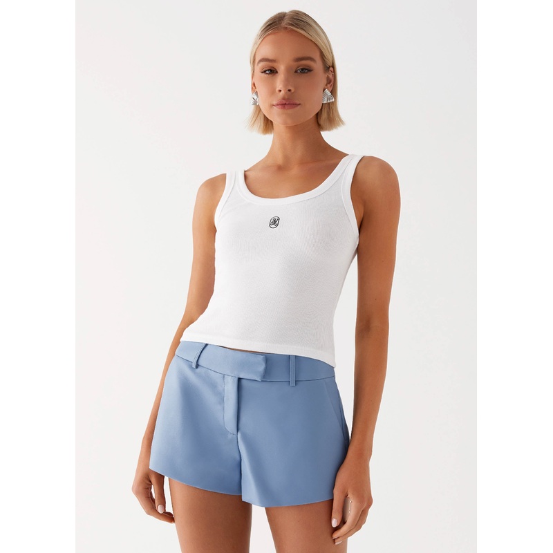 Aspen Mini Shorts – Blue Blue US 0