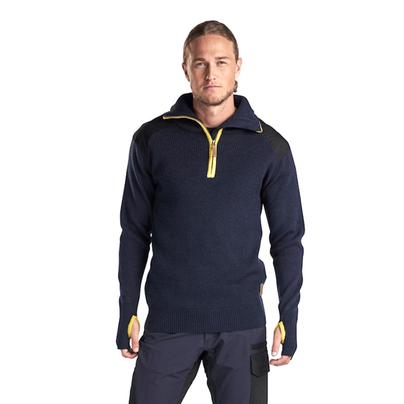 Blaklader 4630 Wool Sweater Dark olive green/Dark grey 4XL