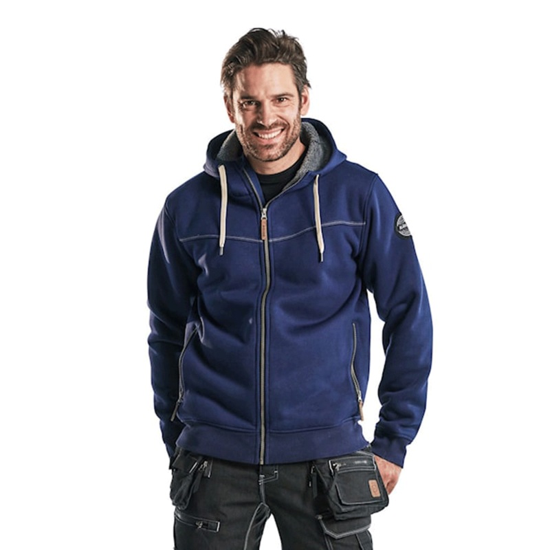 Blaklader 4933 Pile Lined Hoodie Navy Blue 4XL