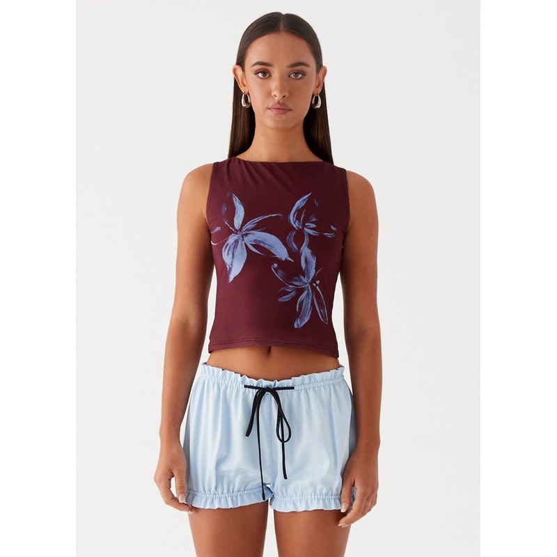 Clubhouse Bloomer Shorts – Blue Blue US 0