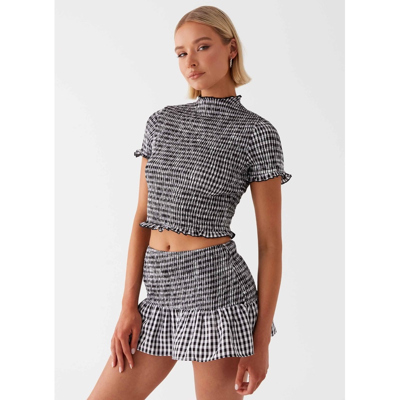 Sweetest Pie Mini Skirt – Black Black US 0