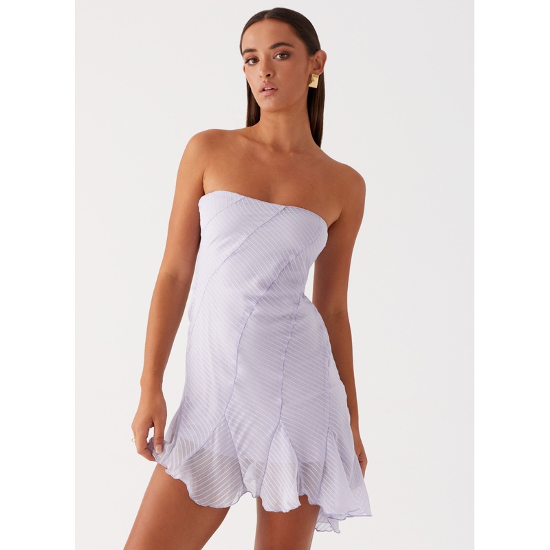 Yolanda Mini Dress – Lavender Lavender US 0