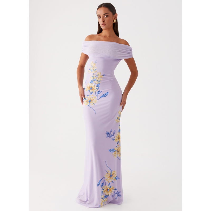 Yvonne Maxi Dress – Lavender Lavender US 0