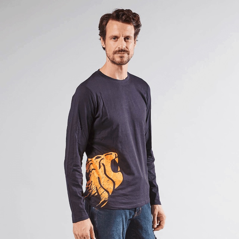 U-POWER ALIEN LONG-SLEEVE T-SHIRT Asphalt Grey 2XL