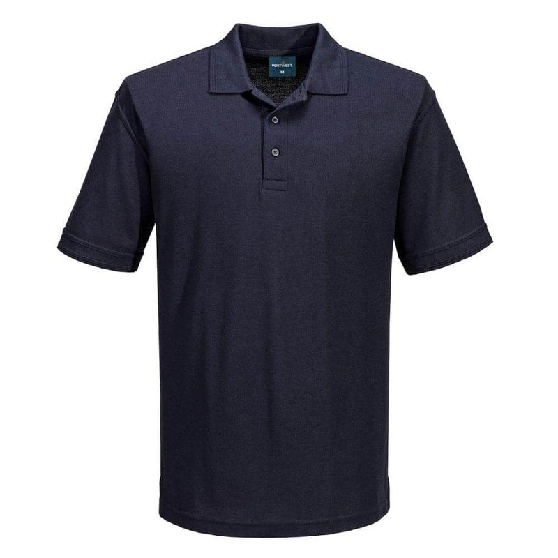 Portwest B210 Naples Polo Shirt Aqua Large