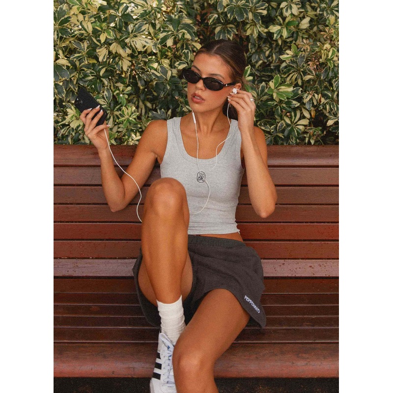 Signature Tank Top – Light Grey Marle Light Grey Marle US 0