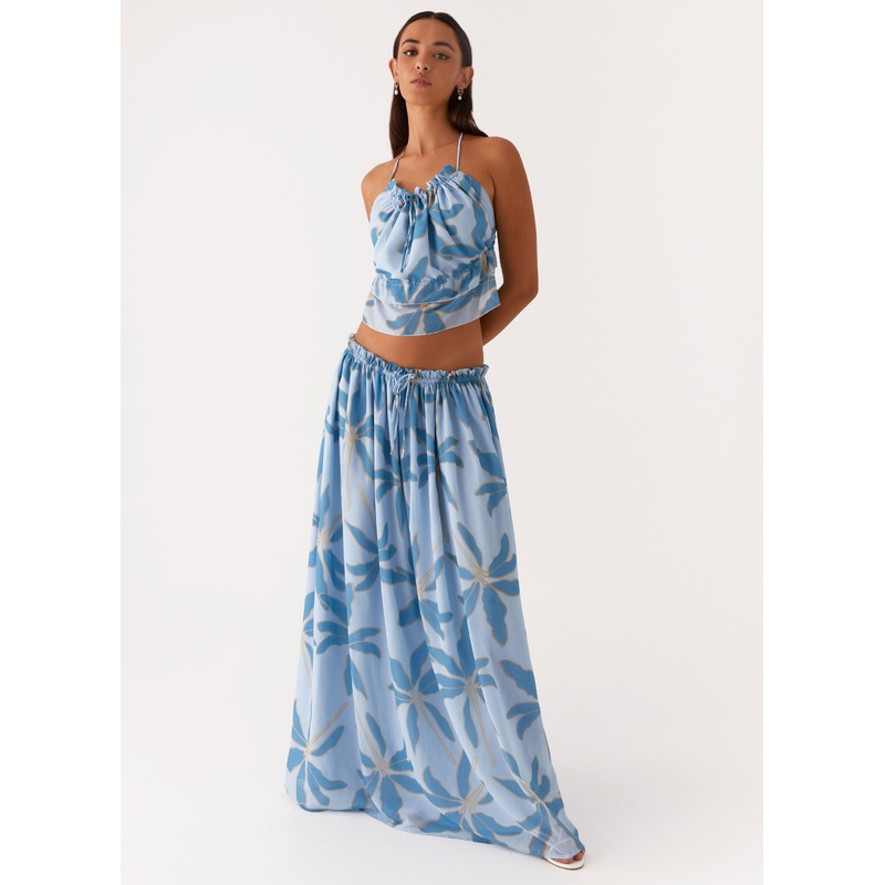 Zaya Maxi Skirt – Opulent Blue Opulent Blue US 0