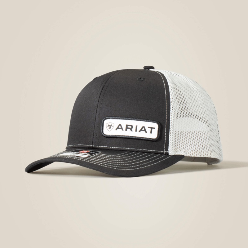 Ariat 10028567 Logo Trucker Cap Black One Size