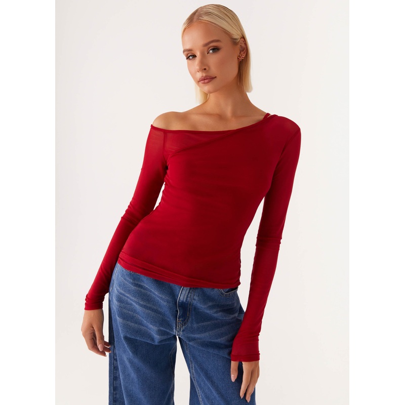Elodie Top – Red Red US 0