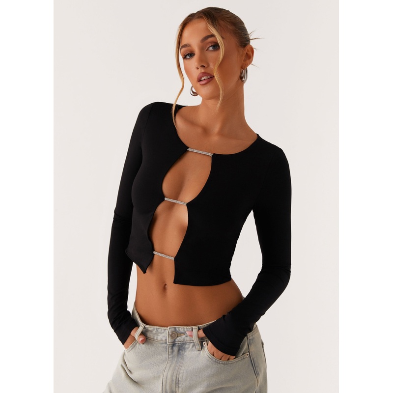 Pippa Top – Black Black US 0
