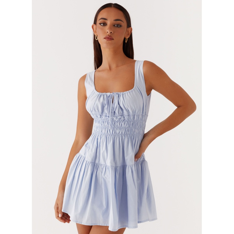 Addison Mini Dress – Blue Blue US 0
