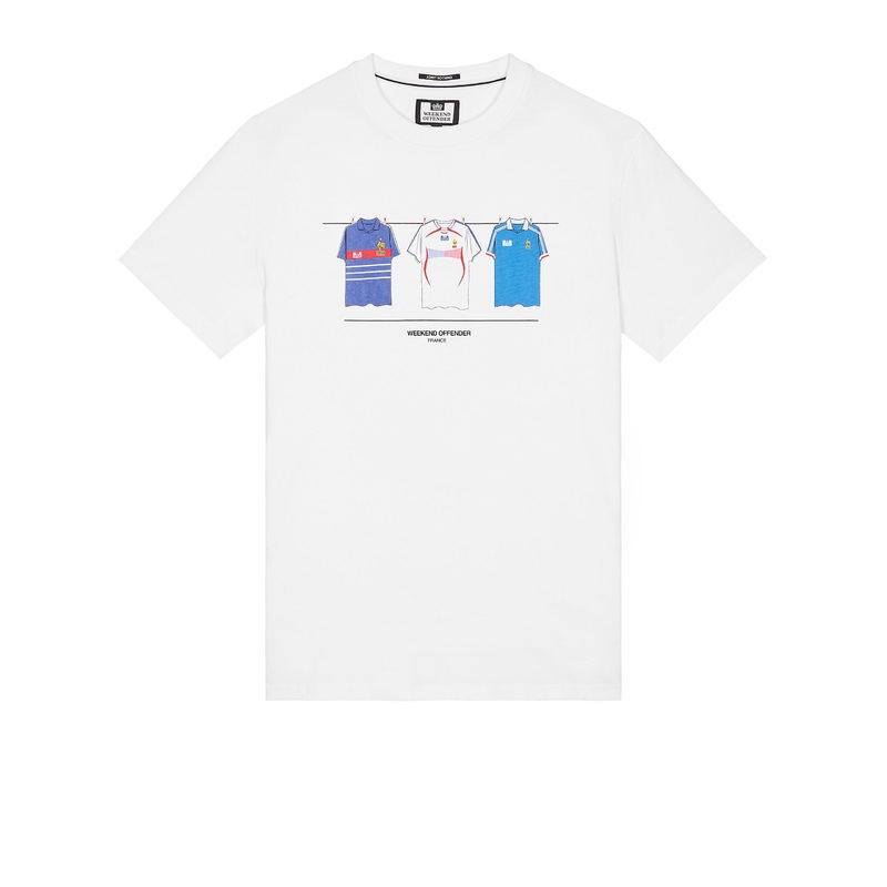 France Shirts T-Shirt White XS White