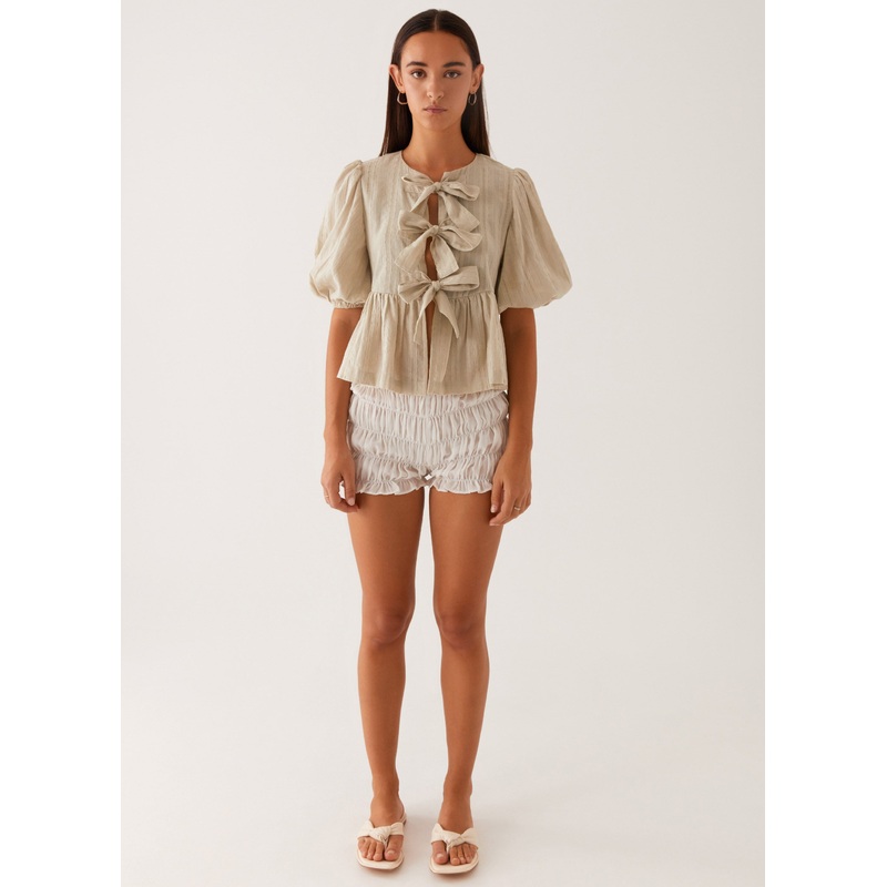 Western Wind Tie Top – Sage Sage US 0