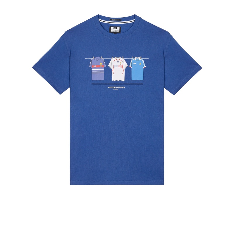 France Shirts T-Shirt Cobalt Blue XS Cobalt