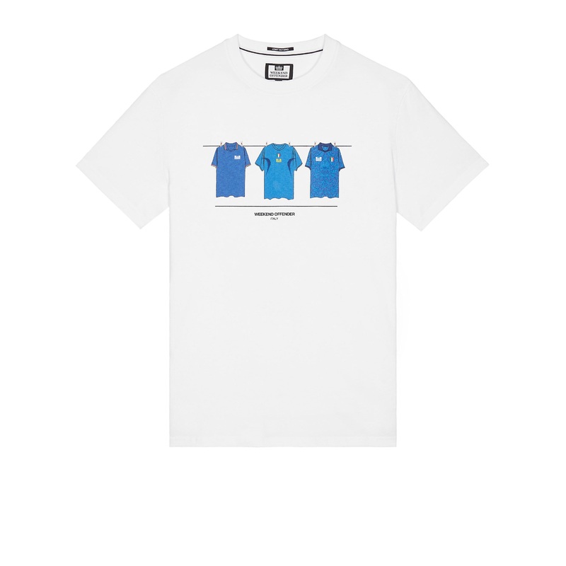 Italy Shirts T-Shirt White XS White