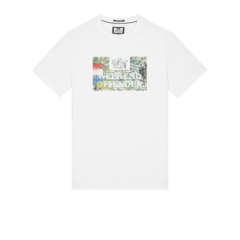 Plus Size – Badman Graphic T-Shirt White 4XL White