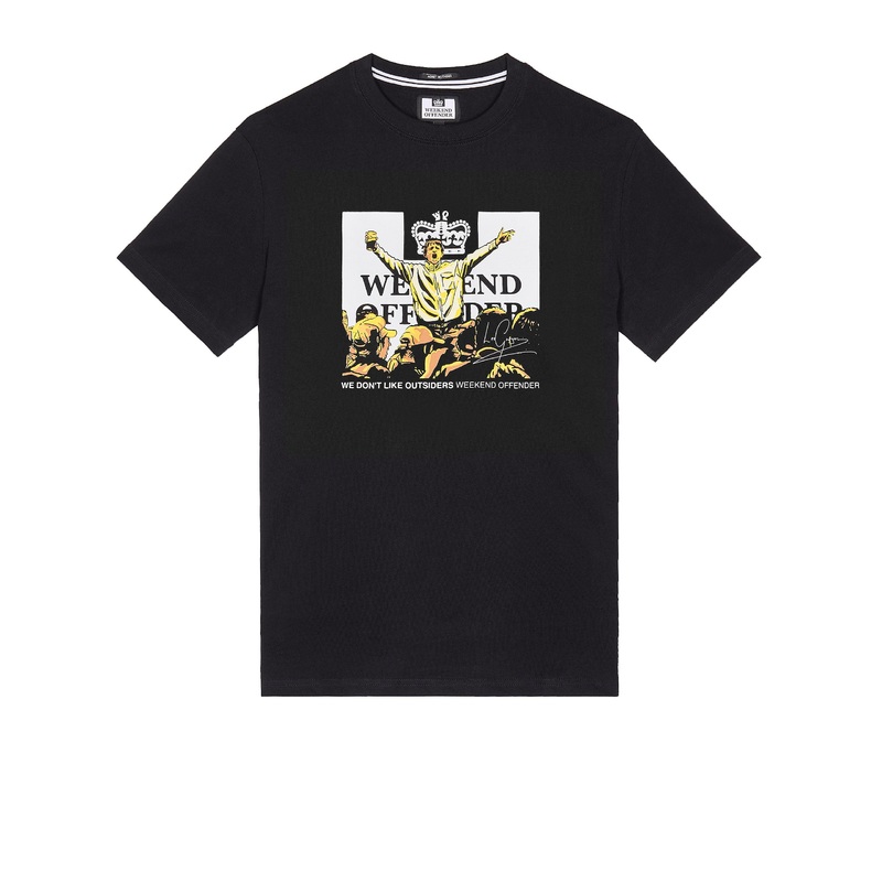 Plus Size – Leo Gregory Graphic T-Shirt Black 4XL Black