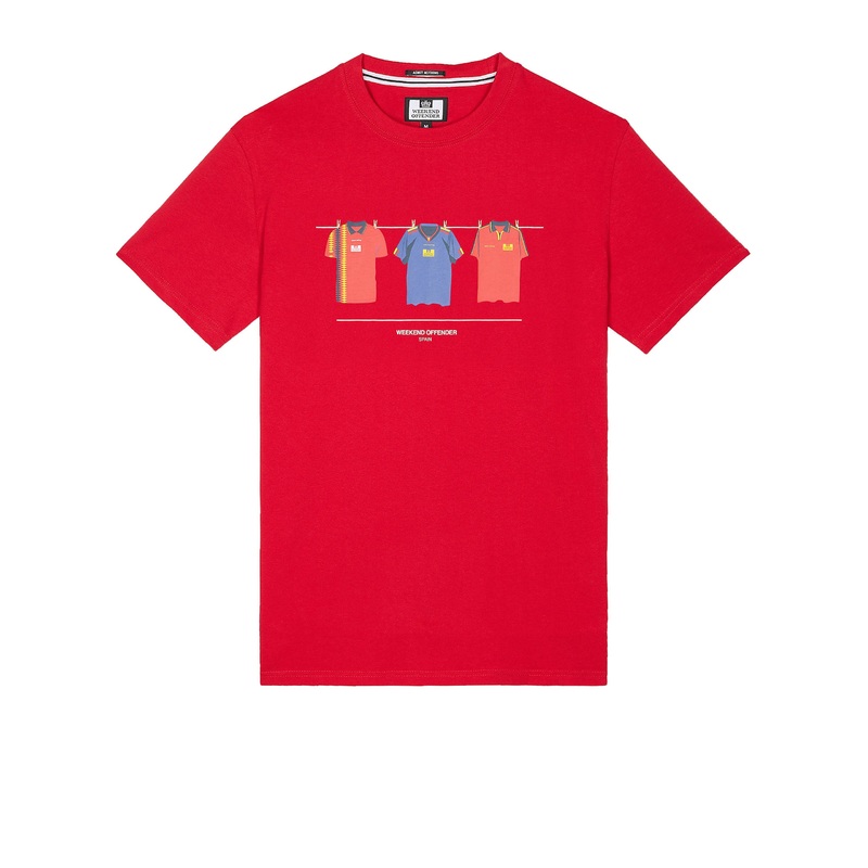 Spain Shirts T-Shirt Red XS Red