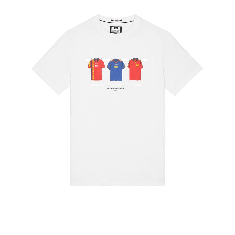 Spain Shirts T-Shirt White XS White