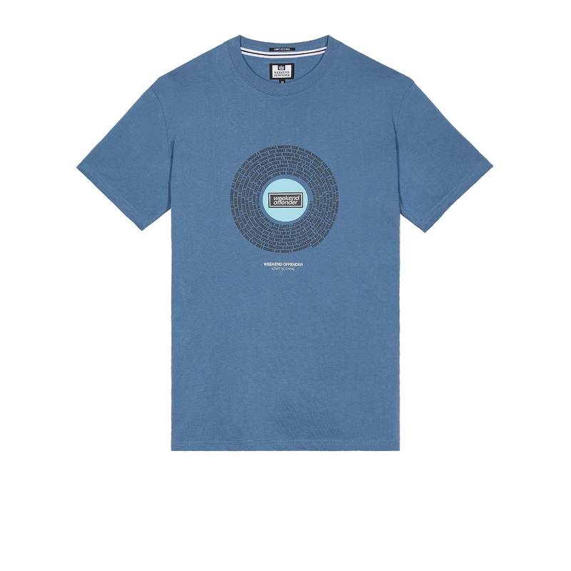 Supersonic Graphic T-Shirt Baltic Blue XS Baltic Blue