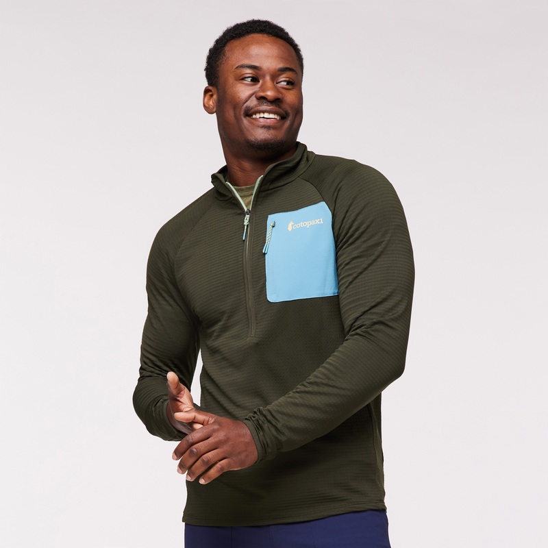 Otero Fleece Half-Zip Pullover – Men’s Maritime S