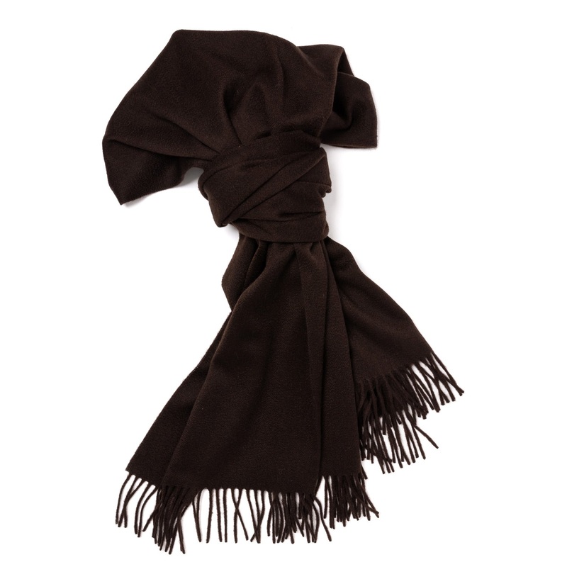 Joshua Ellis exclusive x MJ: Scarf “Ripple Plain Stole” made from pure Scottish Cashmere
