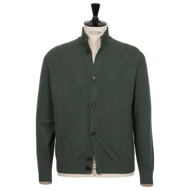 Cardigan “Corvara” made from pure Duvet Cashmere – handmade M