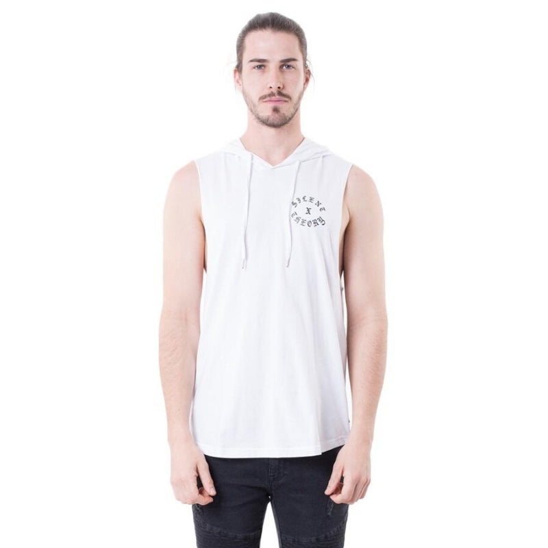 Compton Hooded Muscle White S
