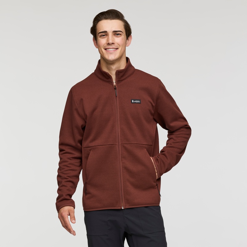 Envo Fleece Full-Zip Jacket – Men’s Heather Chestnut S