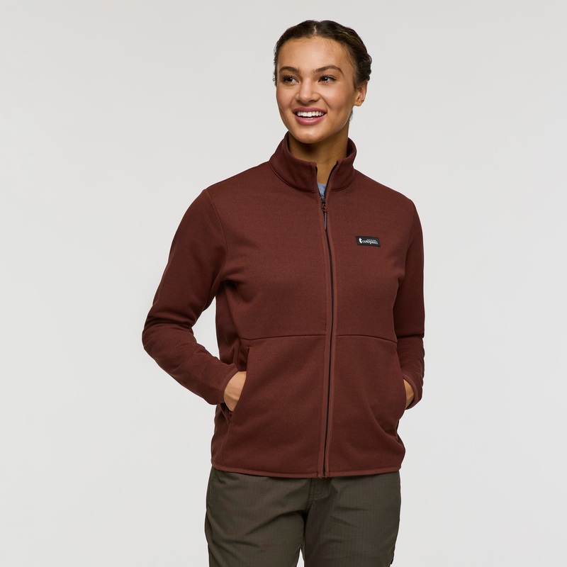 Envo Fleece Full-Zip Jacket – Women’s Heather Mauve XS