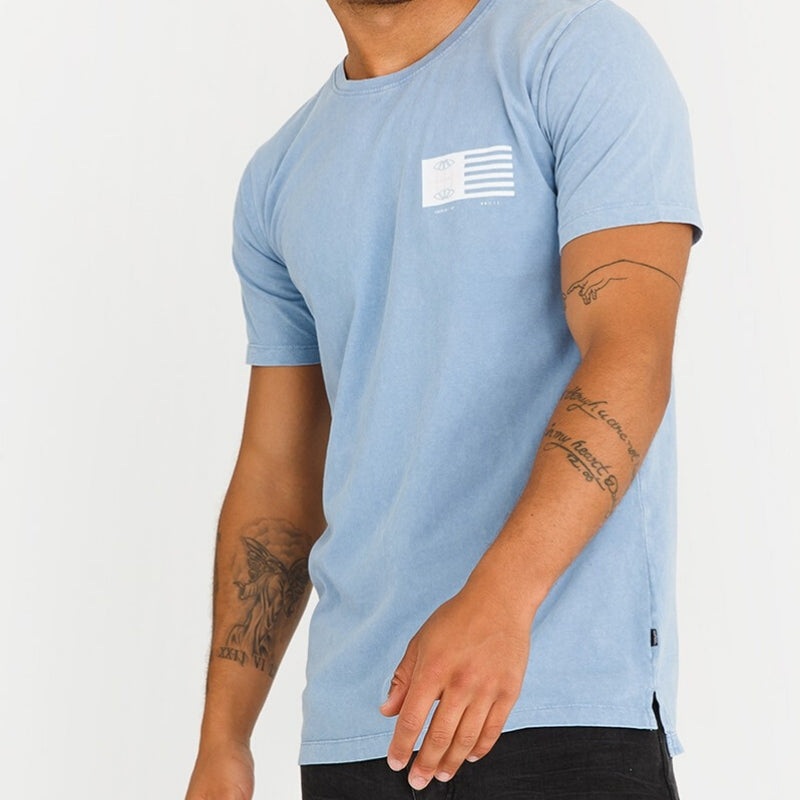 Winston Tee Blue S