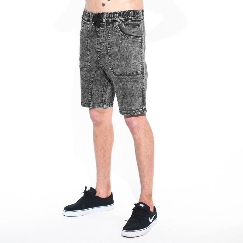Zee Elastic Short  Black S