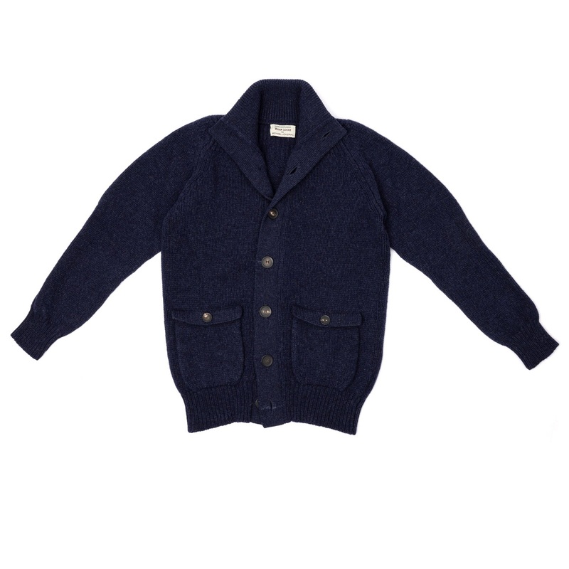 MJ Exclusiv: Cardigan “Lomond Knit-Bomber” made from 4-Ply Geelong Lambswool S