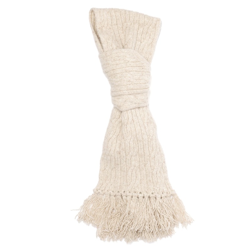 Scarf “Daddy Scotland” made from Scottish 6-Ply Cashmere