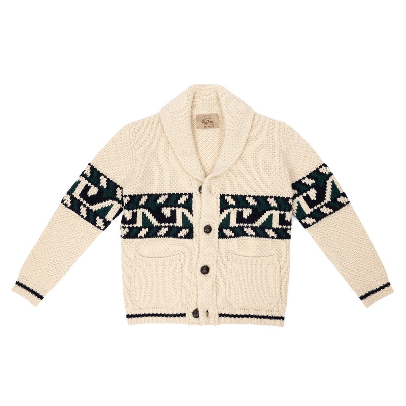 RAKKI x MJ: Cardigan “Holman Blazer” made from pure Lambswool – Original Icon M
