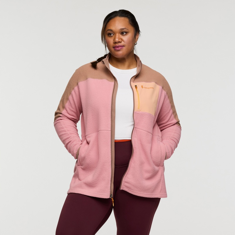Abrazo Fleece Full-Zip Jacket – Women’s Foam XXS