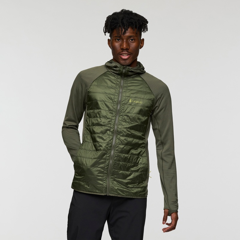 Capa Hybrid Insulated Hooded Jacket – Men’s Bronze S